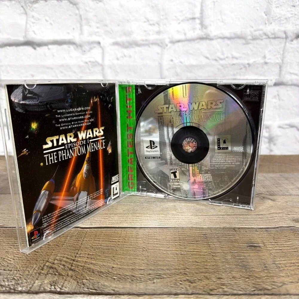 Star Wars Episode I The Phantom Menace Greatest Hits CIB Complete W/ REG Tested